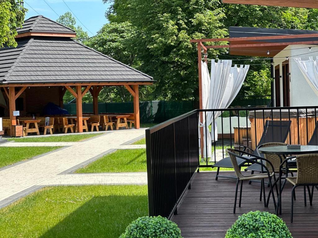 Wrzos Resort & Wellness **** Domki Caloroczne Wegierska Gorka Buitenkant foto